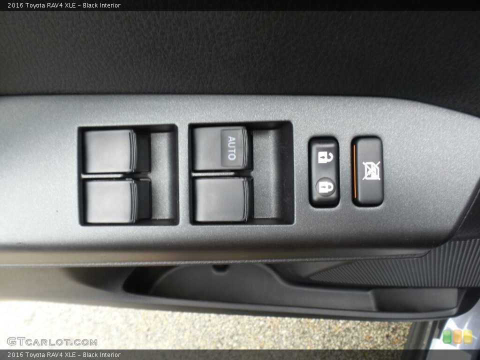 Black Interior Controls for the 2016 Toyota RAV4 XLE #115056234