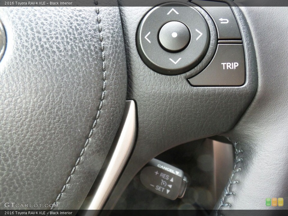 Black Interior Controls for the 2016 Toyota RAV4 XLE #115056405