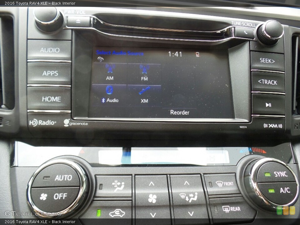 Black Interior Controls for the 2016 Toyota RAV4 XLE #115056435
