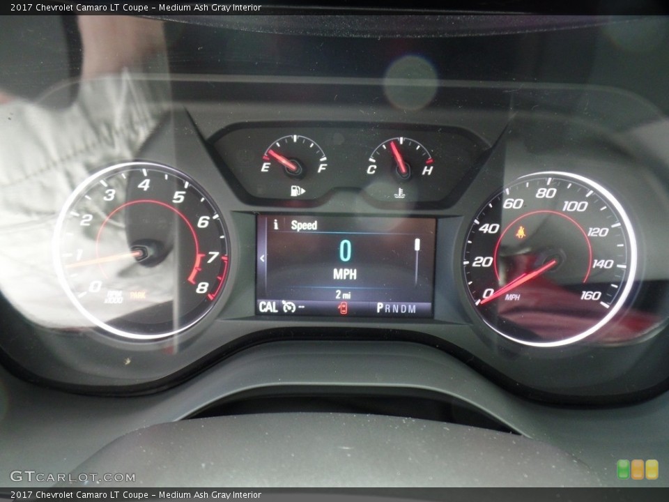 Medium Ash Gray Interior Gauges for the 2017 Chevrolet Camaro LT Coupe #115060773