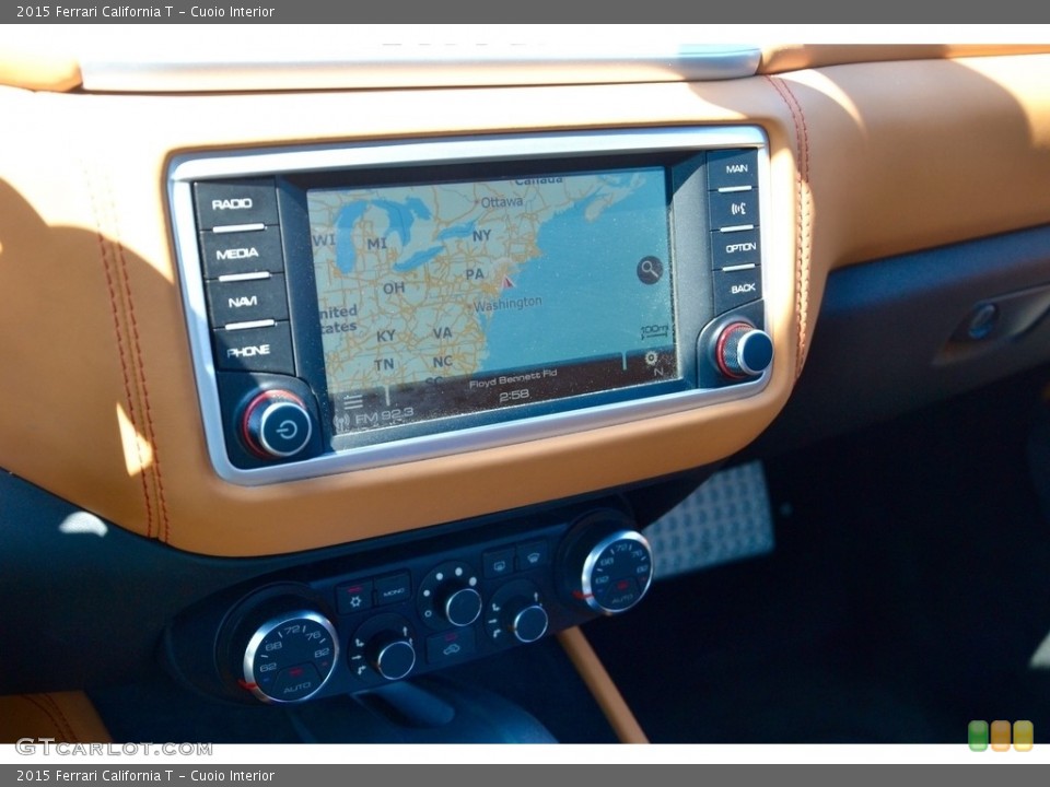 Cuoio Interior Navigation for the 2015 Ferrari California T #115063248
