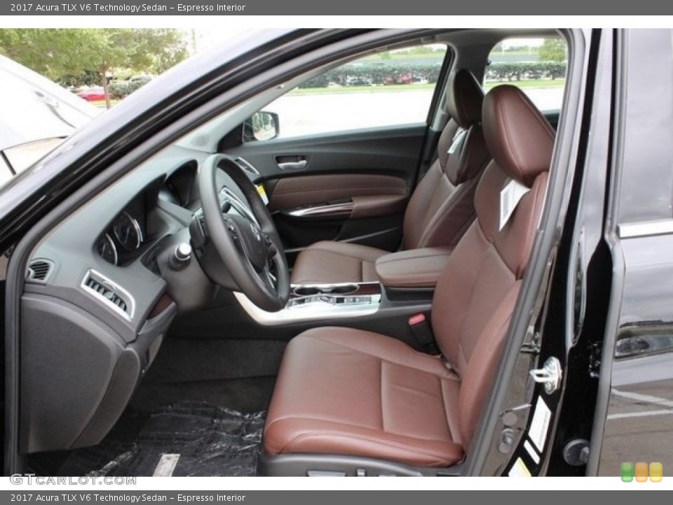 Espresso Interior Front Seat for the 2017 Acura TLX V6 Technology Sedan #115064046
