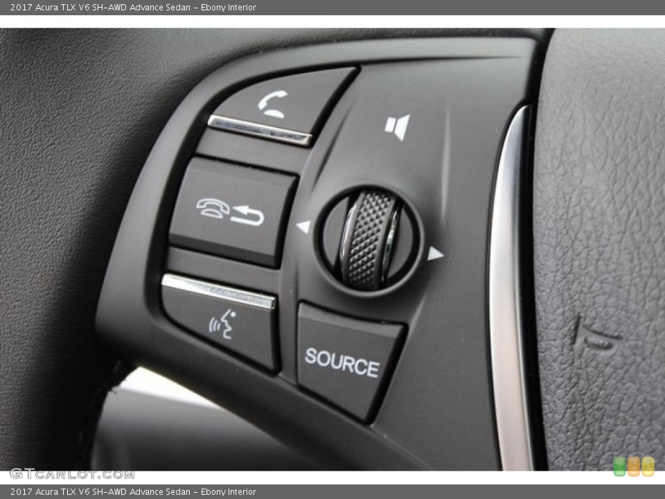Ebony Interior Controls for the 2017 Acura TLX V6 SH-AWD Advance Sedan #115064964