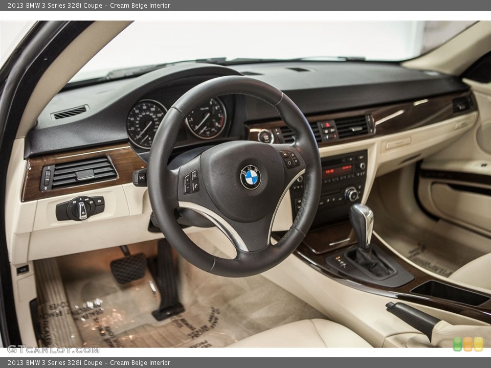 Cream Beige Interior Photo for the 2013 BMW 3 Series 328i Coupe #115080956