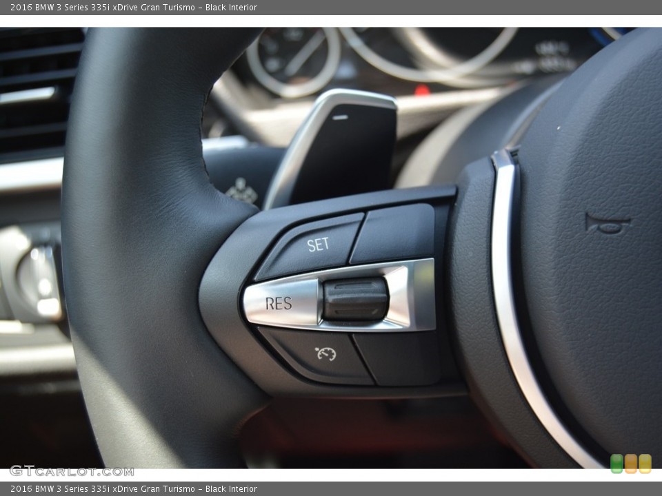 Black Interior Controls for the 2016 BMW 3 Series 335i xDrive Gran Turismo #115087110