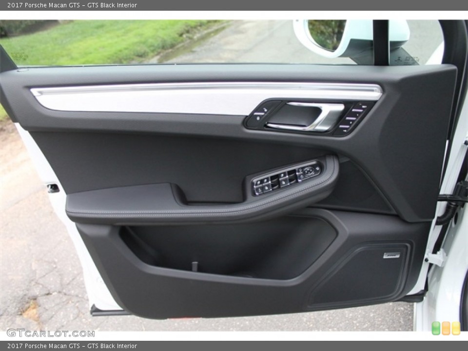 GTS Black Interior Door Panel for the 2017 Porsche Macan GTS #115088909