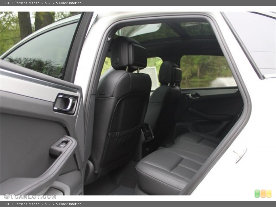 GTS Black Interior Rear Seat for the 2017 Porsche Macan GTS #115088944