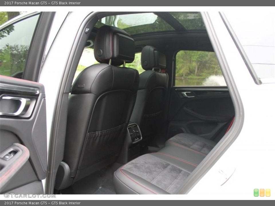 GTS Black Interior Rear Seat for the 2017 Porsche Macan GTS #115090820