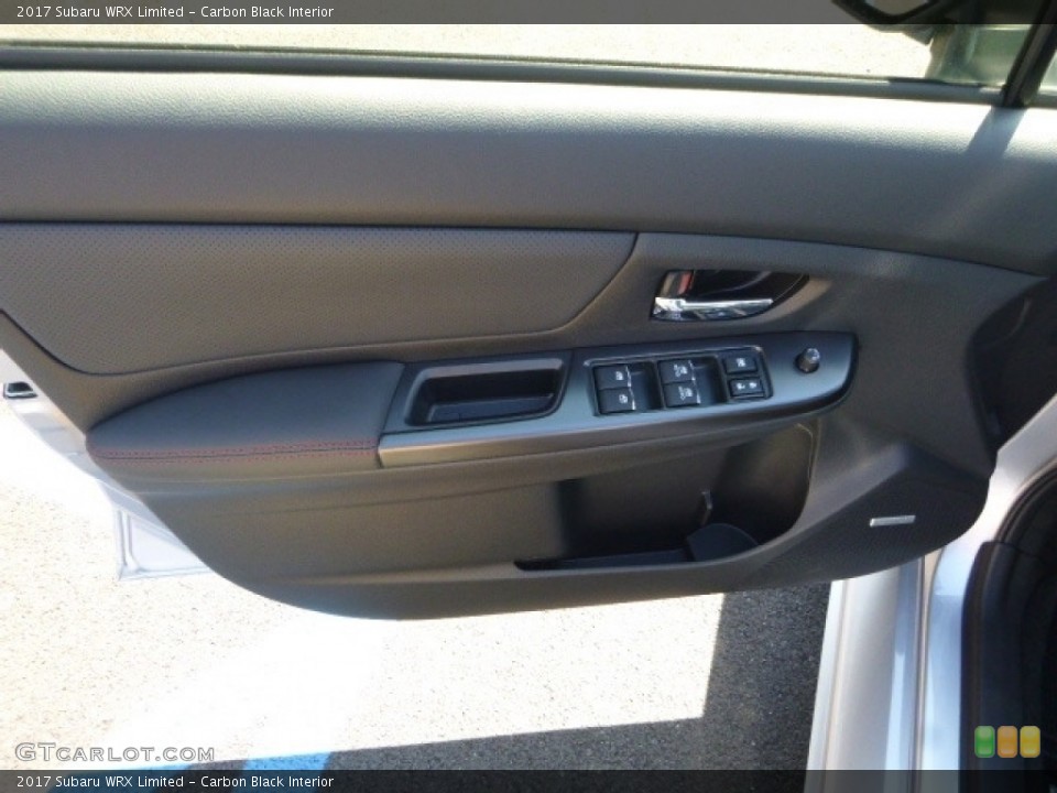 Carbon Black Interior Door Panel for the 2017 Subaru WRX Limited #115098668