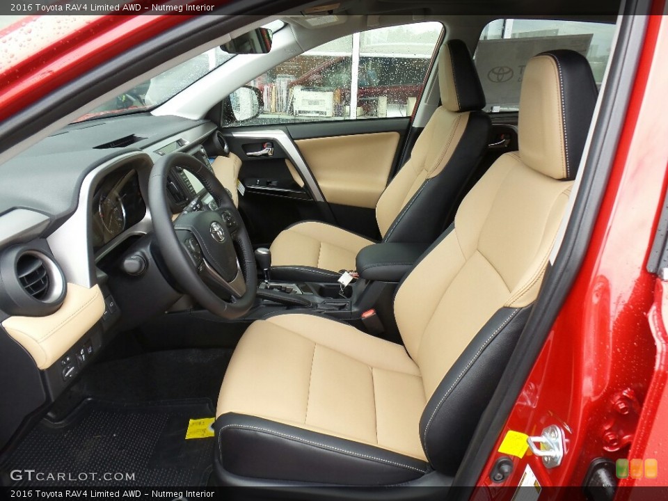 Nutmeg Interior Photo for the 2016 Toyota RAV4 Limited AWD #115106407