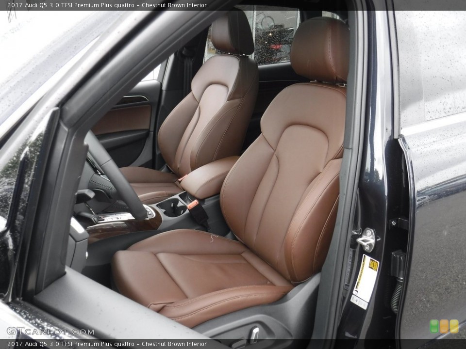 Chestnut Brown Interior Photo for the 2017 Audi Q5 3.0 TFSI Premium Plus quattro #115110090