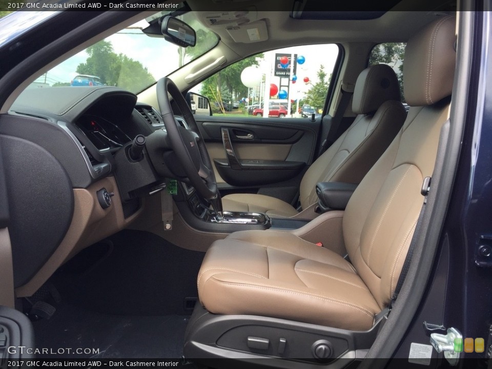 Dark Cashmere Interior Photo for the 2017 GMC Acadia Limited AWD #115114161