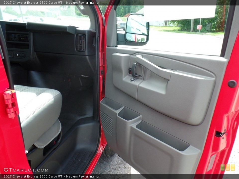 Medium Pewter Interior Door Panel for the 2017 Chevrolet Express 2500 Cargo WT #115126443