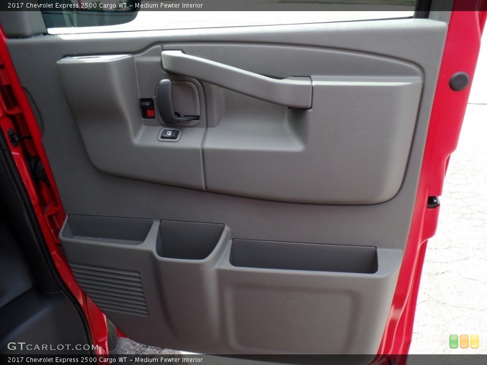 Medium Pewter Interior Door Panel for the 2017 Chevrolet Express 2500 Cargo WT #115126449