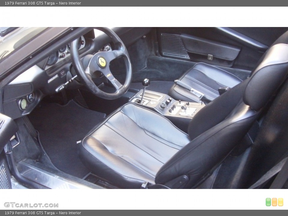 Nero Interior Photo for the 1979 Ferrari 308 GTS Targa #115128692