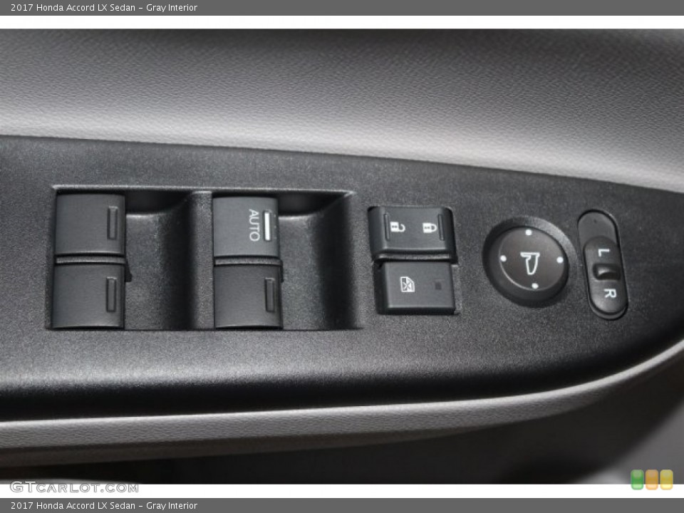 Gray Interior Controls for the 2017 Honda Accord LX Sedan #115141451