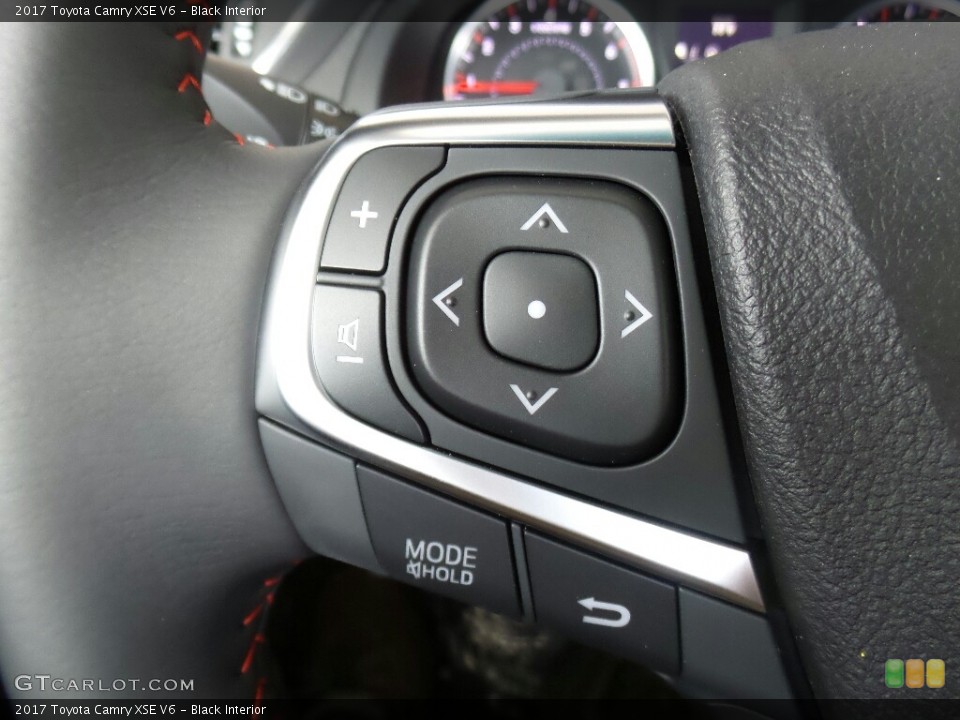 Black Interior Controls for the 2017 Toyota Camry XSE V6 #115142404