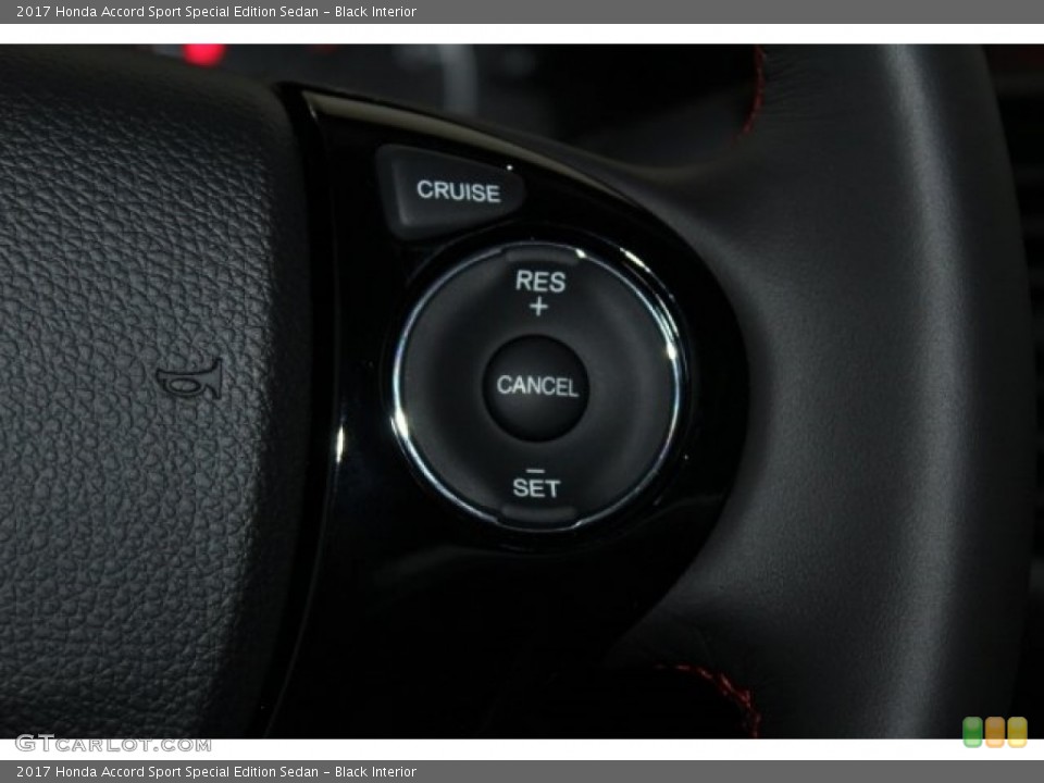 Black Interior Controls for the 2017 Honda Accord Sport Special Edition Sedan #115142931