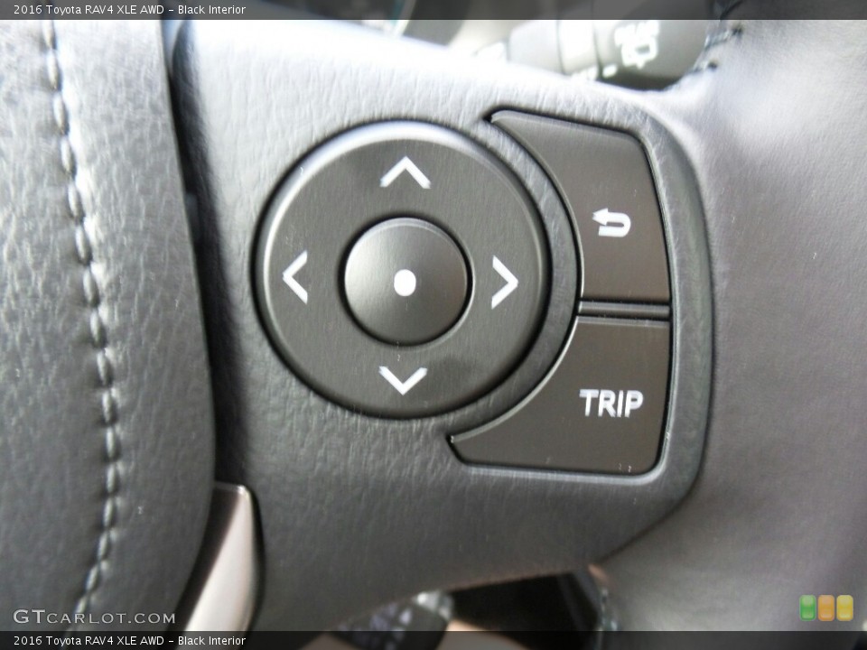 Black Interior Controls for the 2016 Toyota RAV4 XLE AWD #115145102