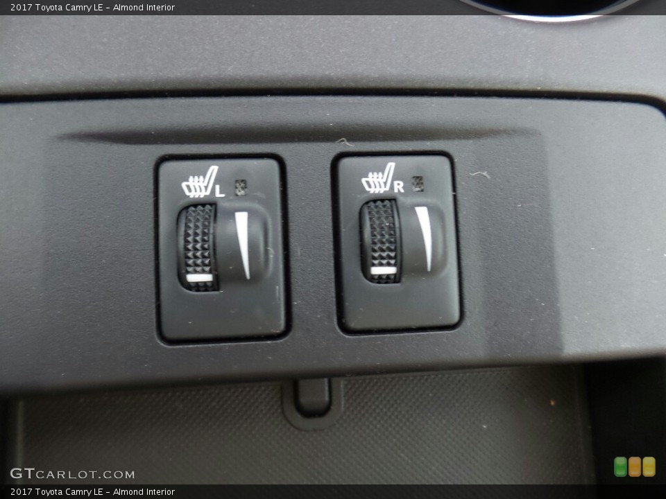 Almond Interior Controls for the 2017 Toyota Camry LE #115148459