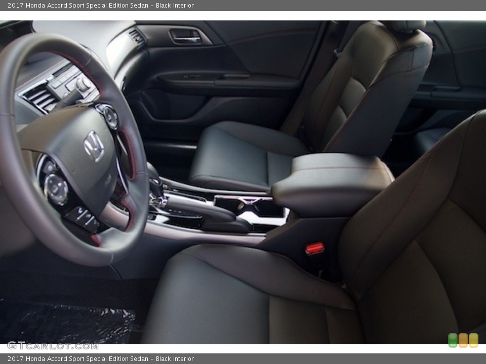 Black Interior Photo for the 2017 Honda Accord Sport Special Edition Sedan #115173578