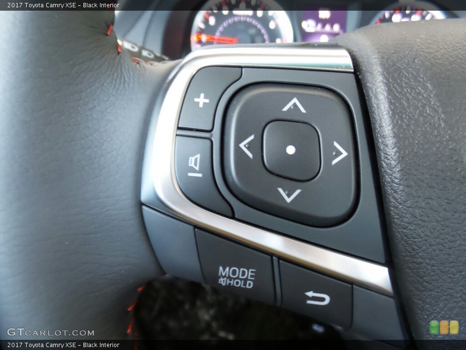 Black Interior Controls for the 2017 Toyota Camry XSE #115173656