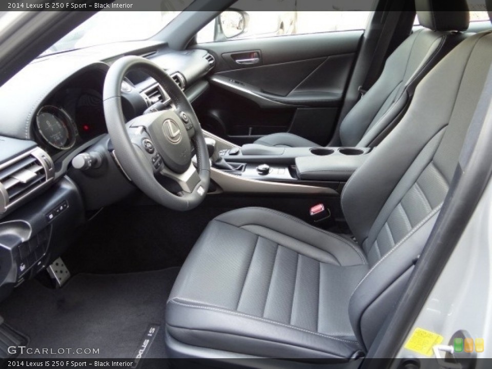 Black Interior Photo for the 2014 Lexus IS 250 F Sport #115175005