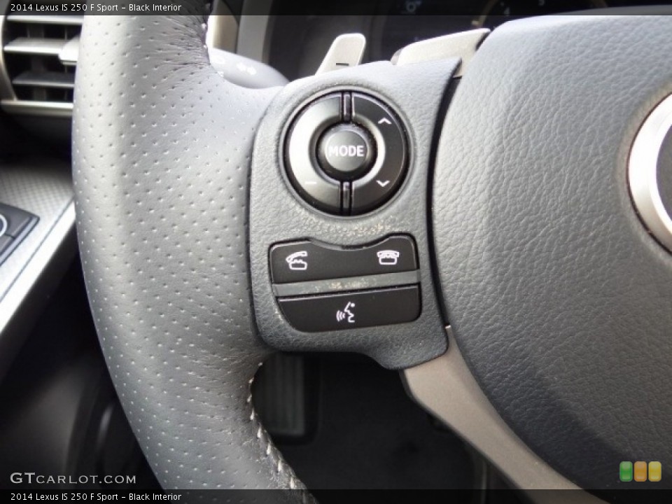 Black Interior Controls for the 2014 Lexus IS 250 F Sport #115175237