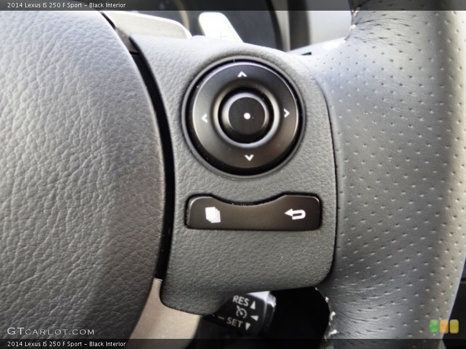 Black Interior Controls for the 2014 Lexus IS 250 F Sport #115175255