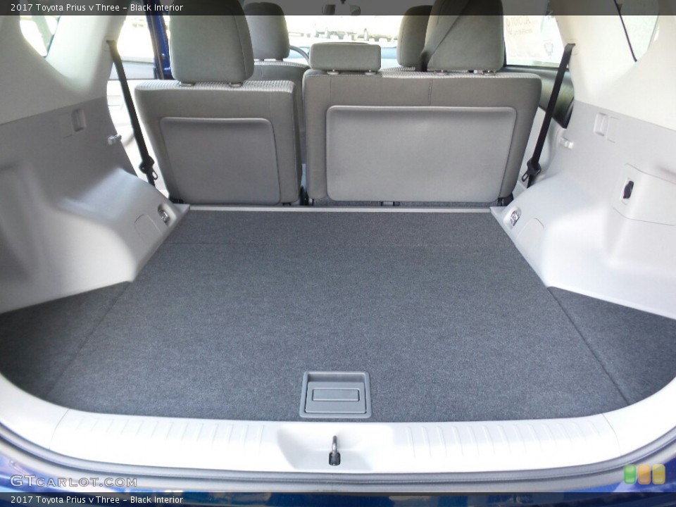 Black Interior Trunk for the 2017 Toyota Prius v Three #115175873