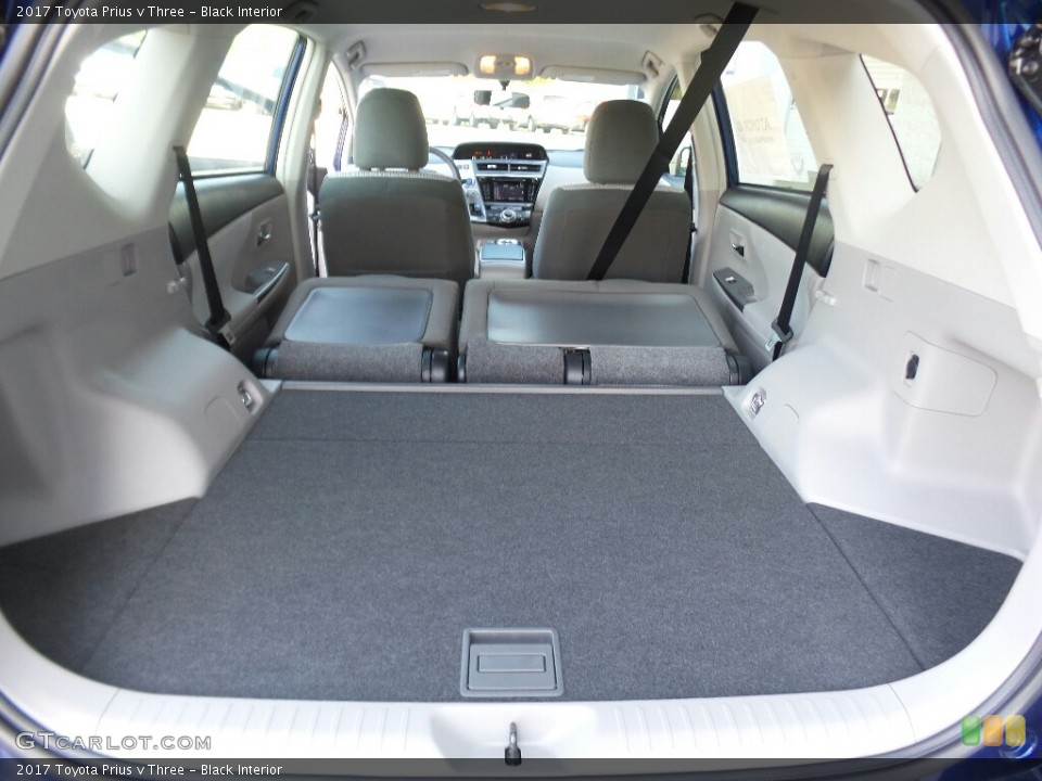 Black Interior Trunk for the 2017 Toyota Prius v Three #115175900