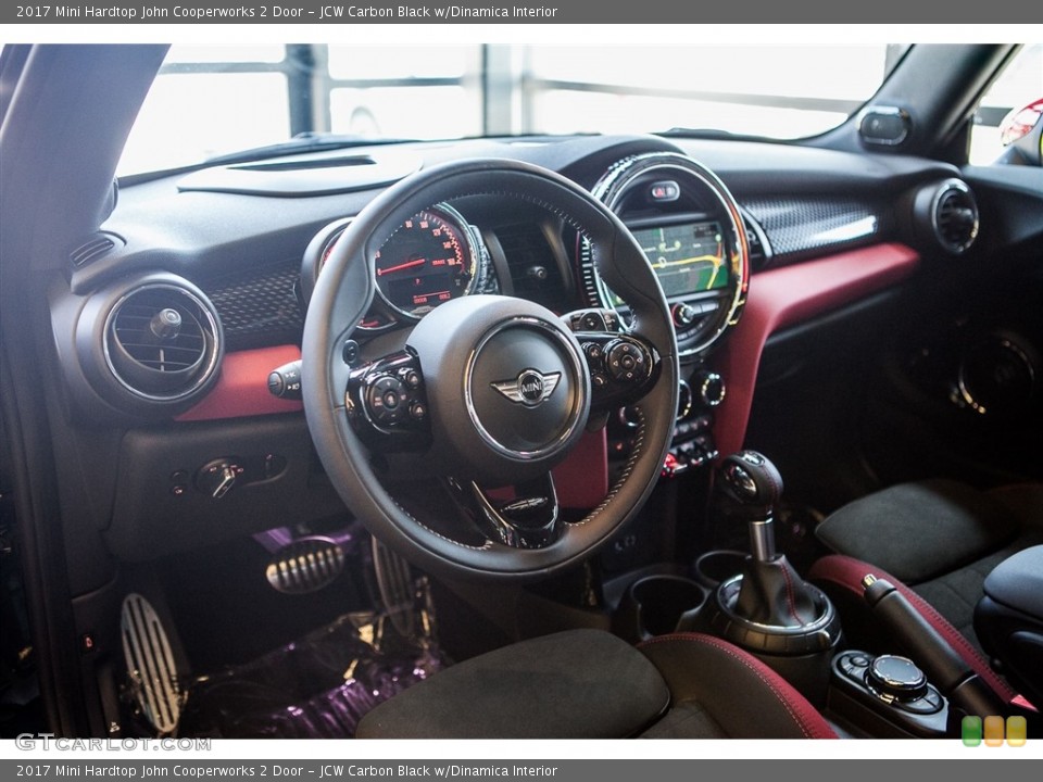 JCW Carbon Black w/Dinamica Interior Dashboard for the 2017 Mini Hardtop John Cooperworks 2 Door #115176268