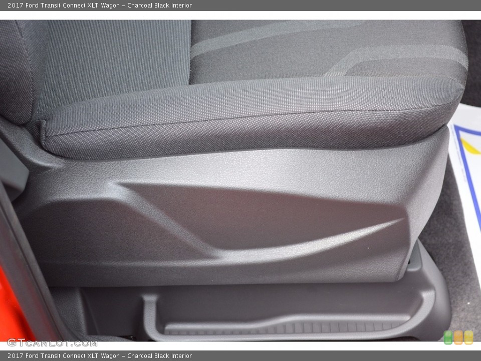 Charcoal Black Interior Front Seat for the 2017 Ford Transit Connect XLT Wagon #115179976