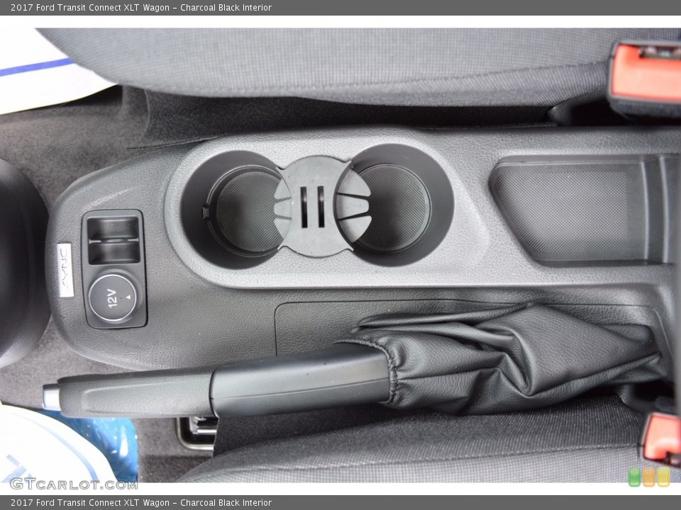 Charcoal Black Interior Controls for the 2017 Ford Transit Connect XLT Wagon #115180076