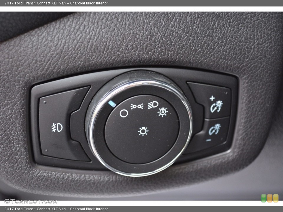 Charcoal Black Interior Controls for the 2017 Ford Transit Connect XLT Van #115180952