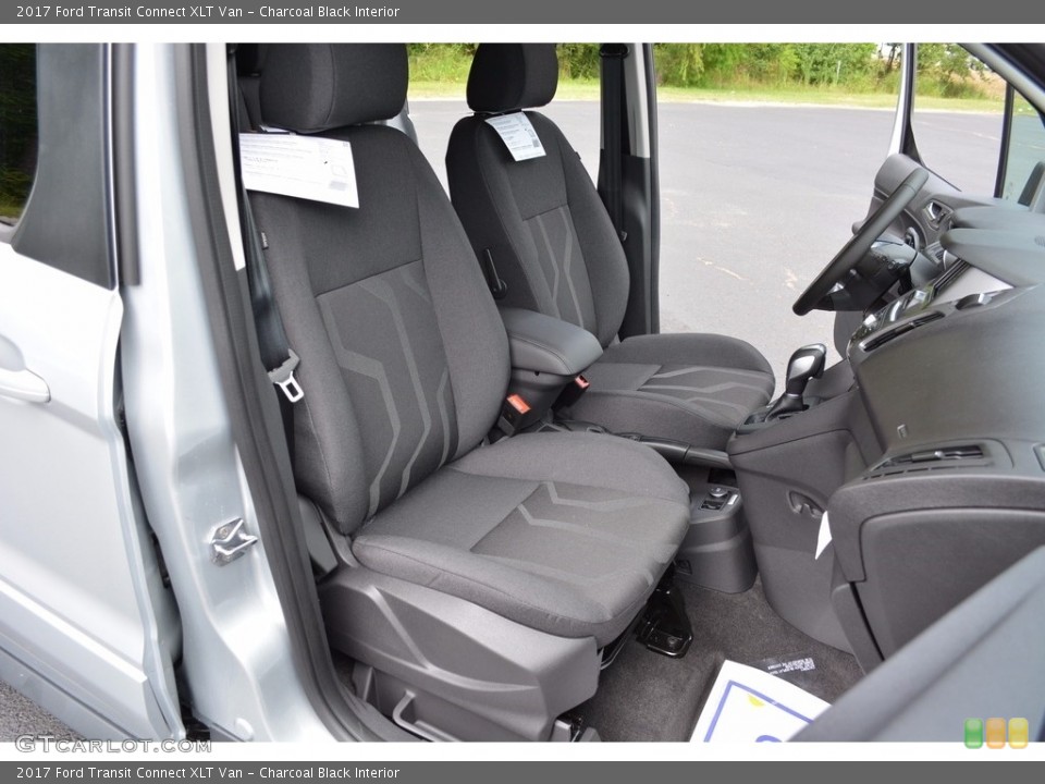 Charcoal Black 2017 Ford Transit Connect Interiors