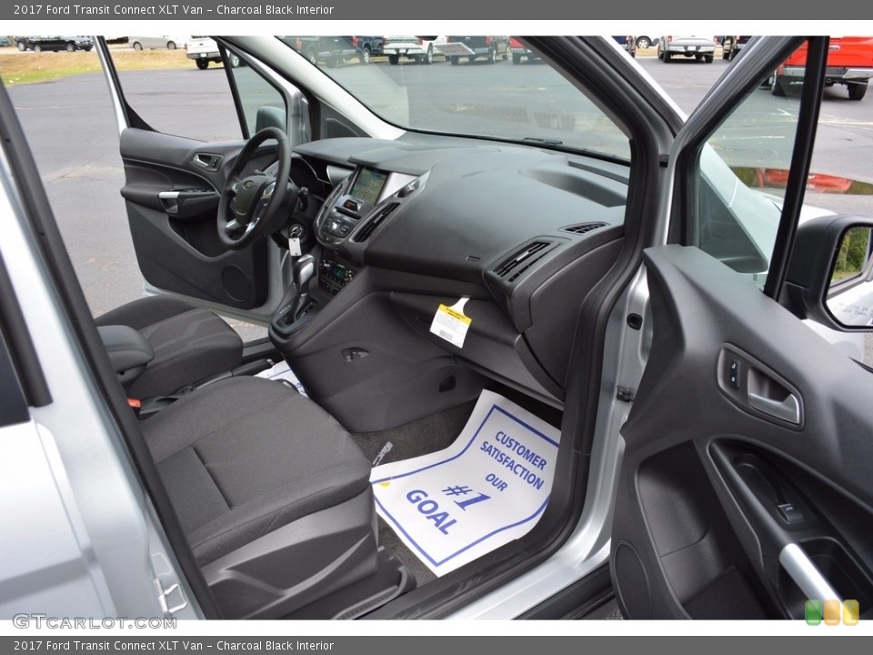 Charcoal Black Interior Dashboard for the 2017 Ford Transit Connect XLT Van #115181339