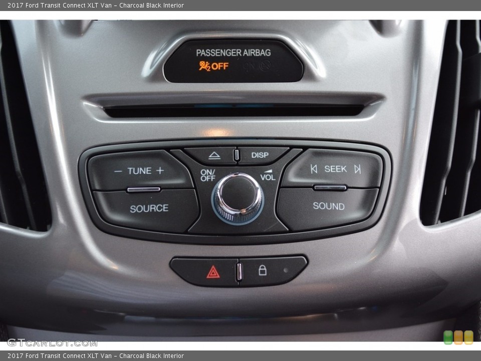 Charcoal Black Interior Controls for the 2017 Ford Transit Connect XLT Van #115181657