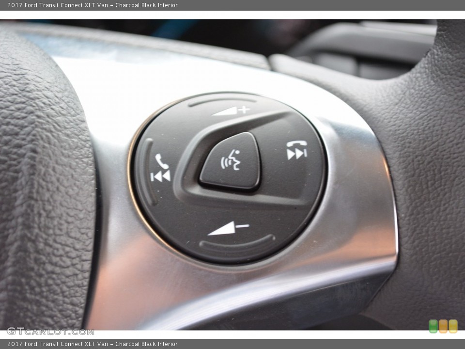 Charcoal Black Interior Controls for the 2017 Ford Transit Connect XLT Van #115181804