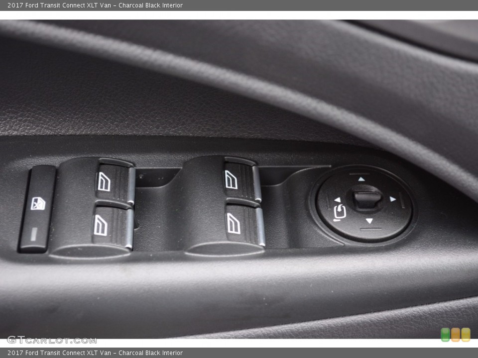 Charcoal Black Interior Controls for the 2017 Ford Transit Connect XLT Van #115181848