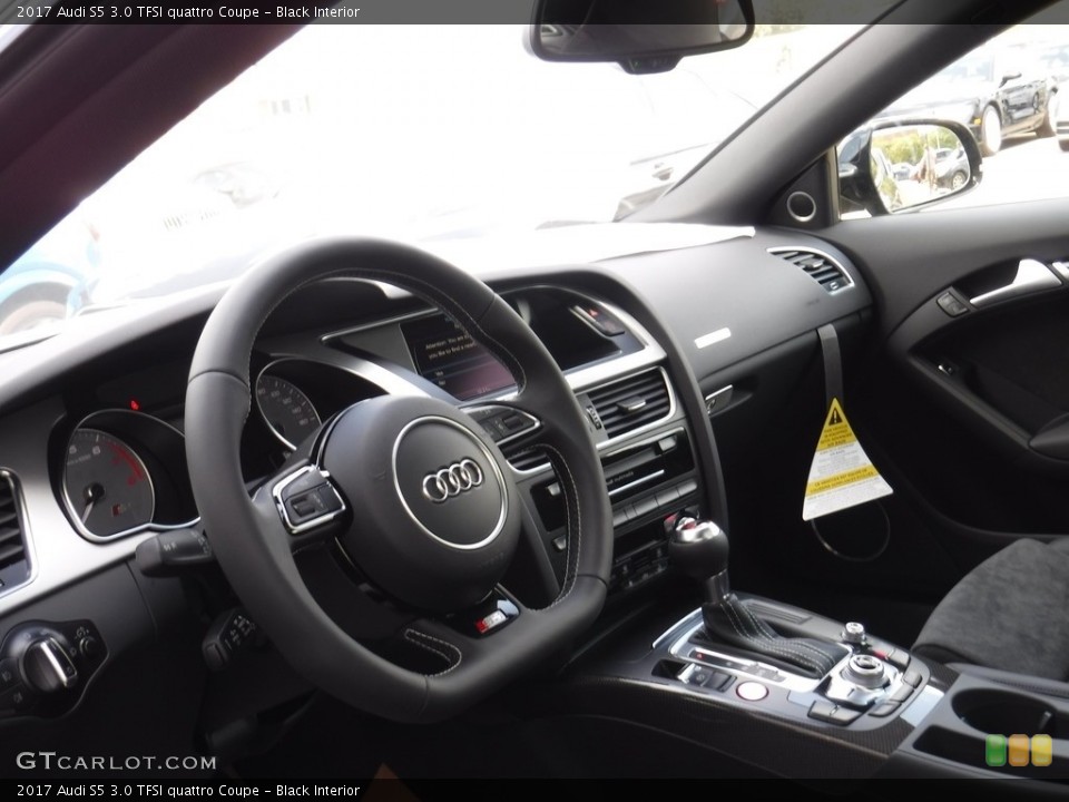 Black Interior Dashboard for the 2017 Audi S5 3.0 TFSI quattro Coupe #115182815