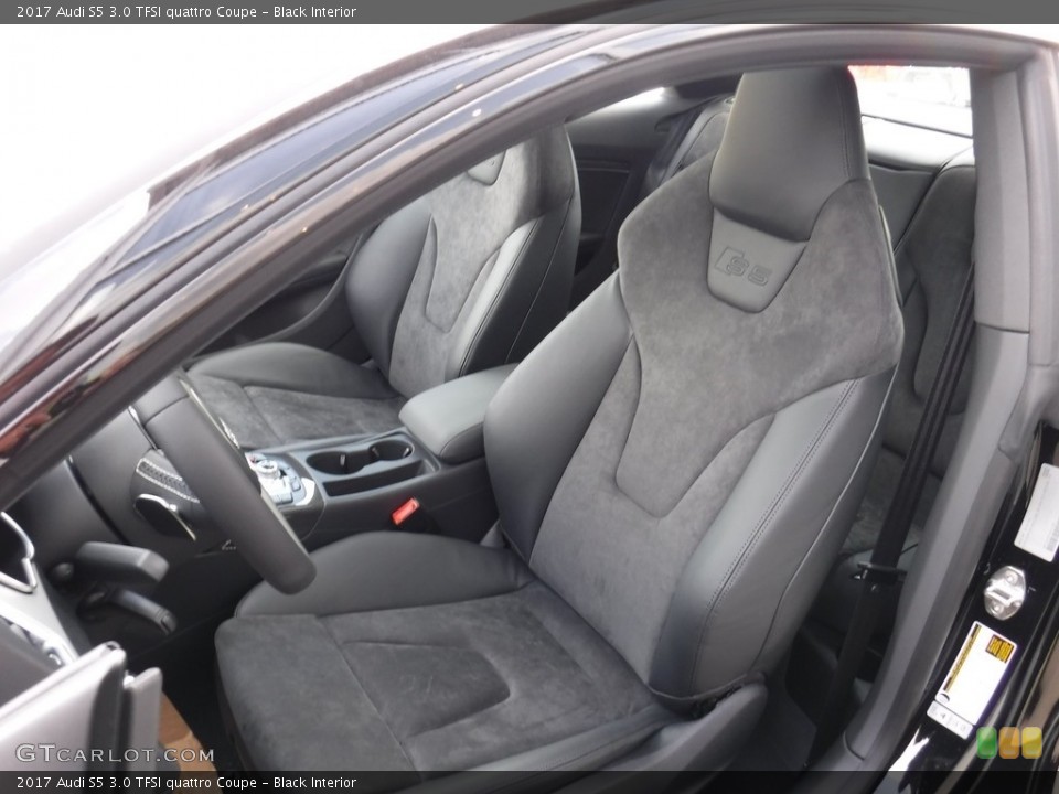 Black Interior Photo for the 2017 Audi S5 3.0 TFSI quattro Coupe #115182866