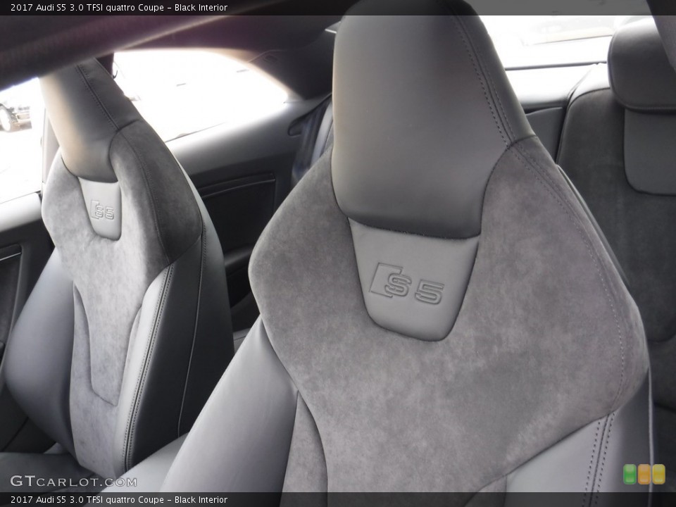 Black Interior Front Seat for the 2017 Audi S5 3.0 TFSI quattro Coupe #115182890