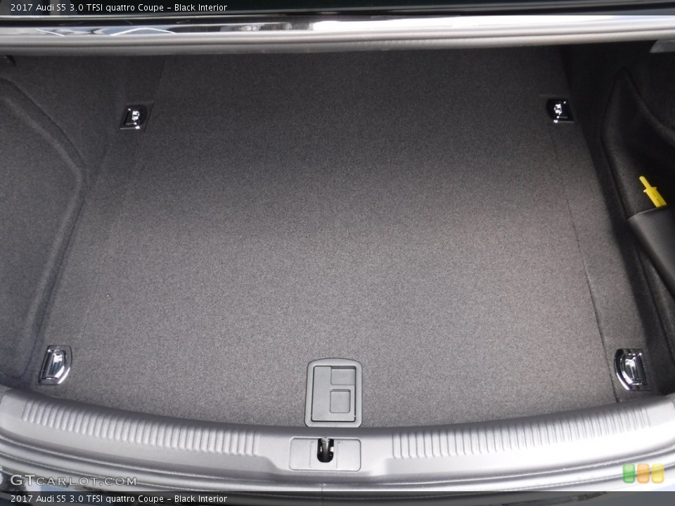 Black Interior Trunk for the 2017 Audi S5 3.0 TFSI quattro Coupe #115183182