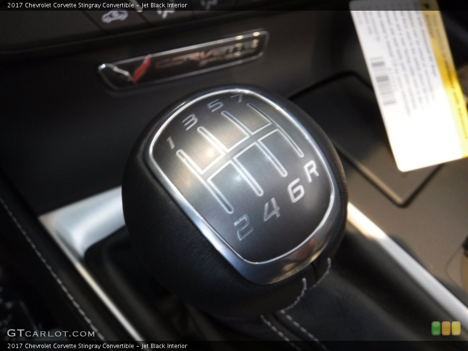 Jet Black Interior Transmission for the 2017 Chevrolet Corvette Stingray Convertible #115183622