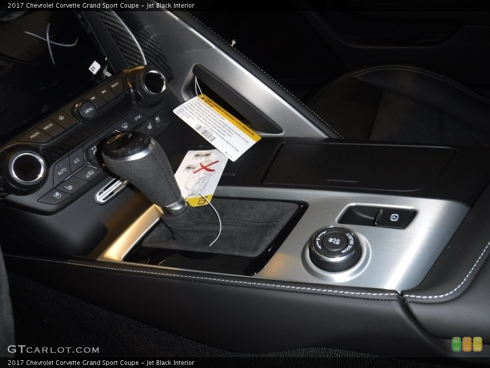 Jet Black Interior Transmission for the 2017 Chevrolet Corvette Grand Sport Coupe #115184351