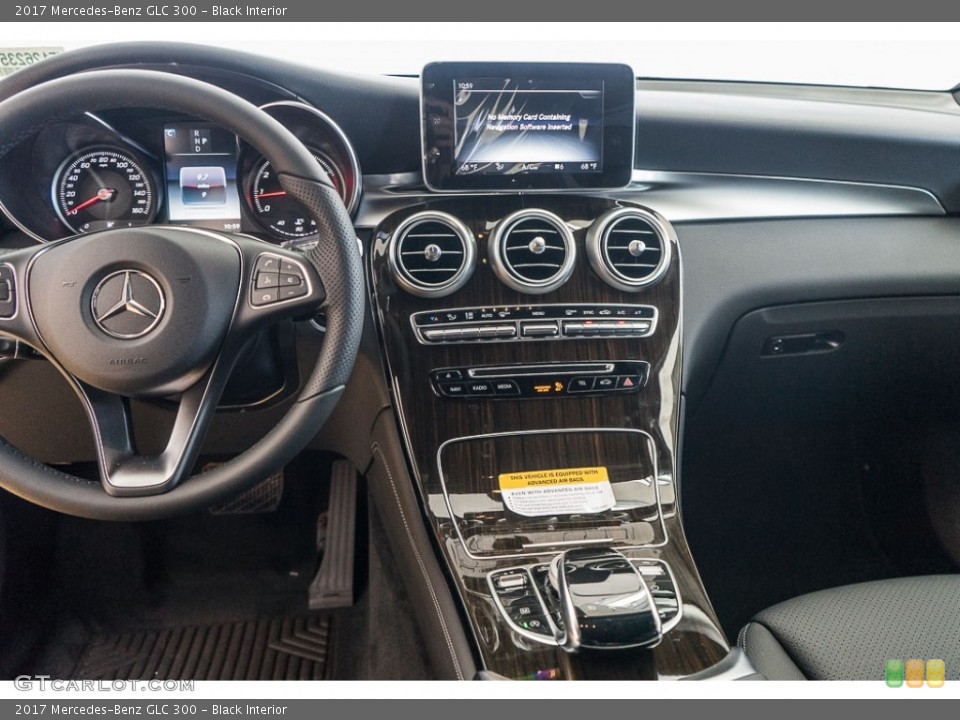 Black Interior Controls for the 2017 Mercedes-Benz GLC 300 #115198799