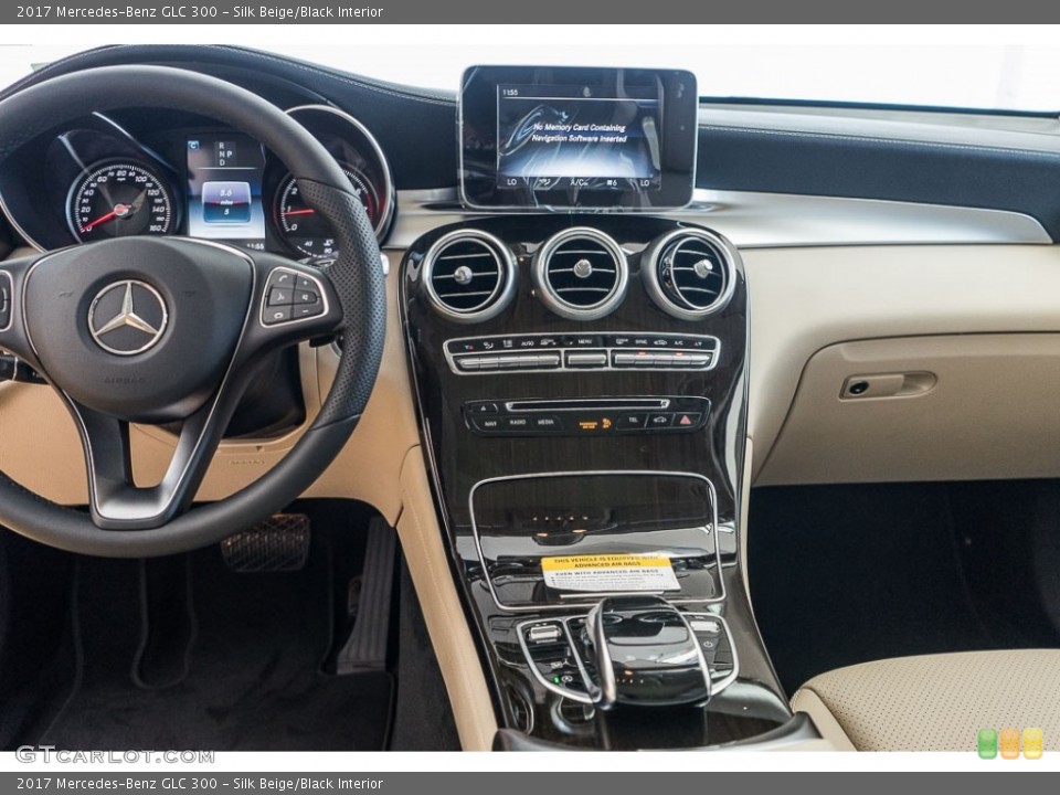 Silk Beige/Black Interior Controls for the 2017 Mercedes-Benz GLC 300 #115199120