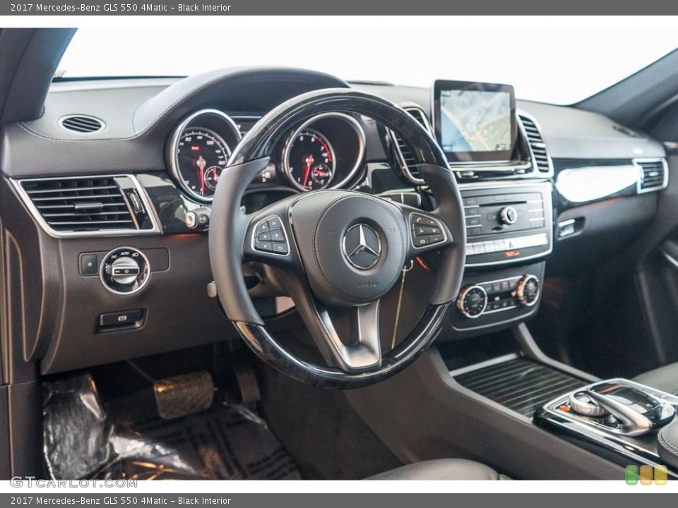 Black Interior Dashboard for the 2017 Mercedes-Benz GLS 550 4Matic #115199372