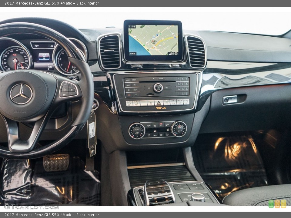 Black Interior Dashboard for the 2017 Mercedes-Benz GLS 550 4Matic #115199462